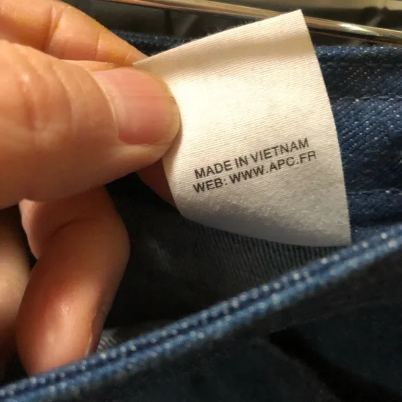 A.P.C. Denim Skirt EU Sz 36/ US Sz 4 - Picture 7 of 8